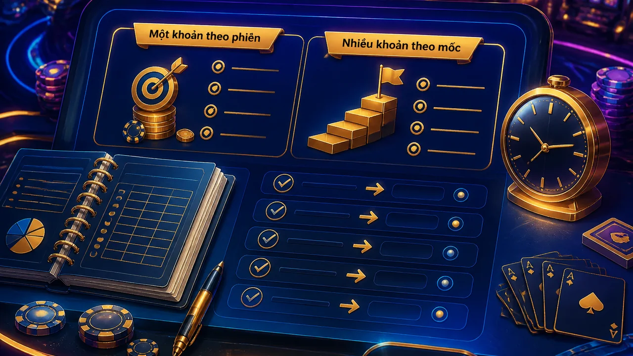 Một phiên hay chia theo mốc? Cách theo dõi ngân sách khi nạp 12bet