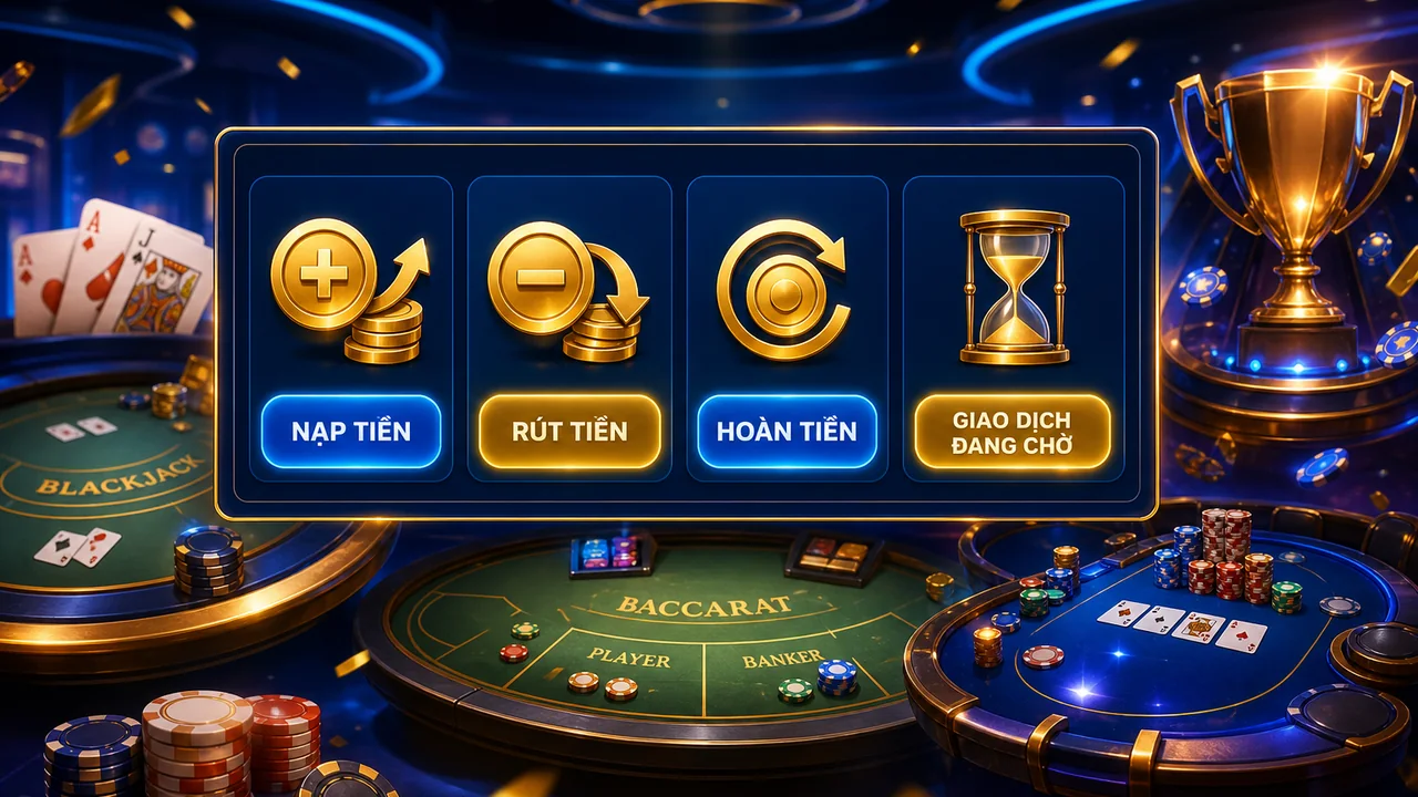 Nạp rút cho blackjack, baccarat và poker: thuật ngữ 12bet nghĩa là gì?